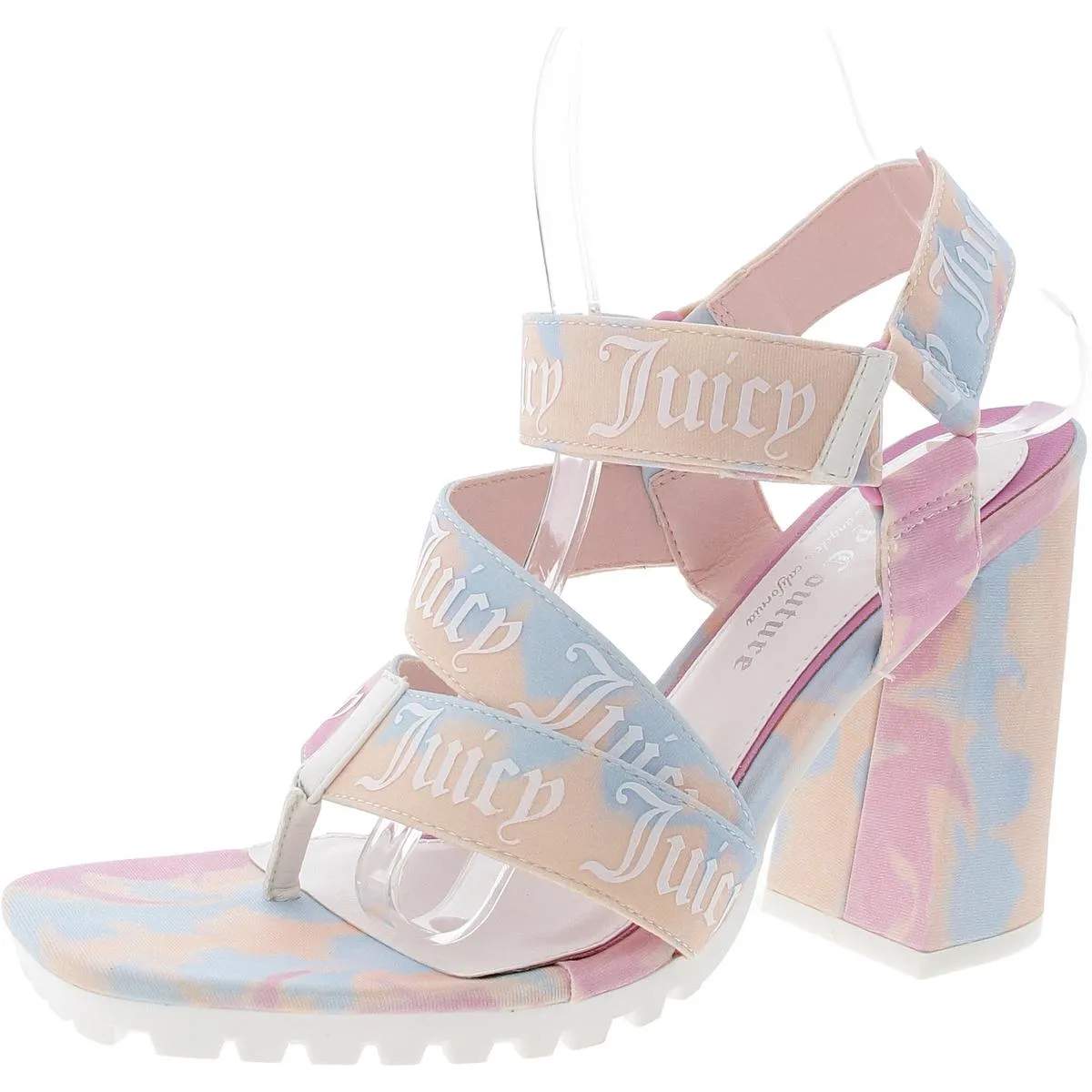 Georgette Womens Open Toe Strappy Heels