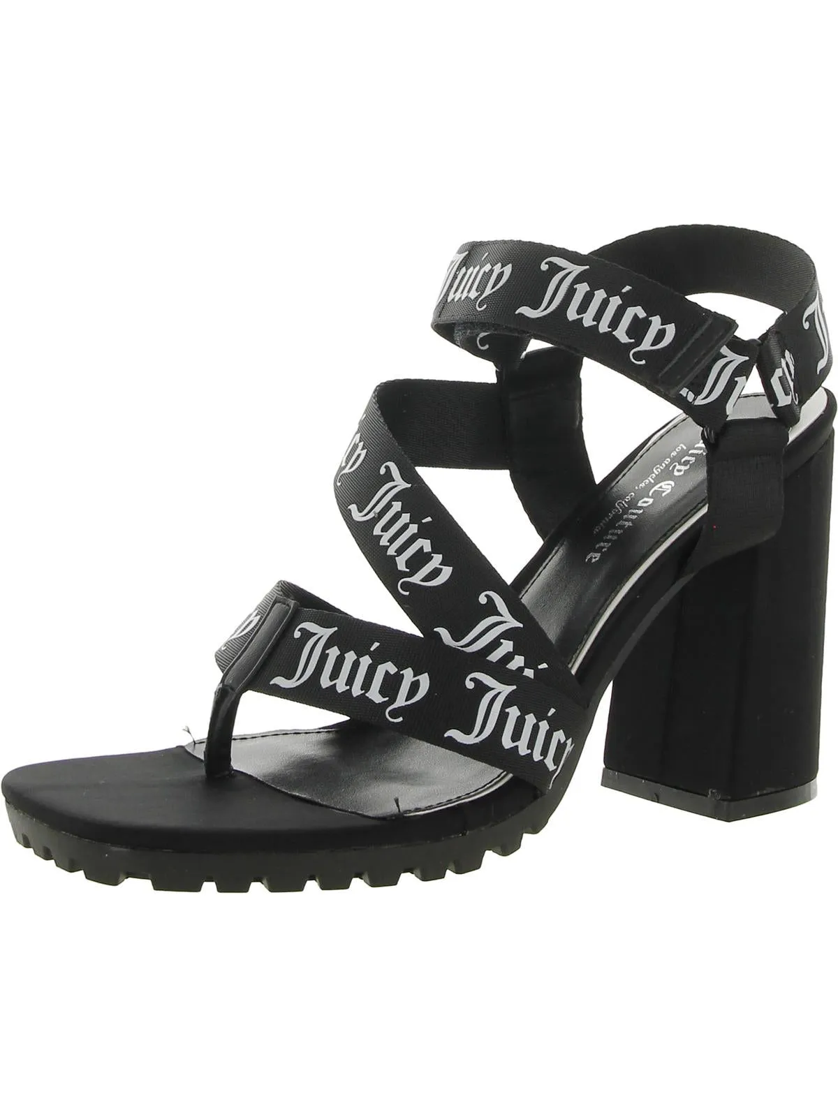 Georgette Womens Open Toe Strappy Heels