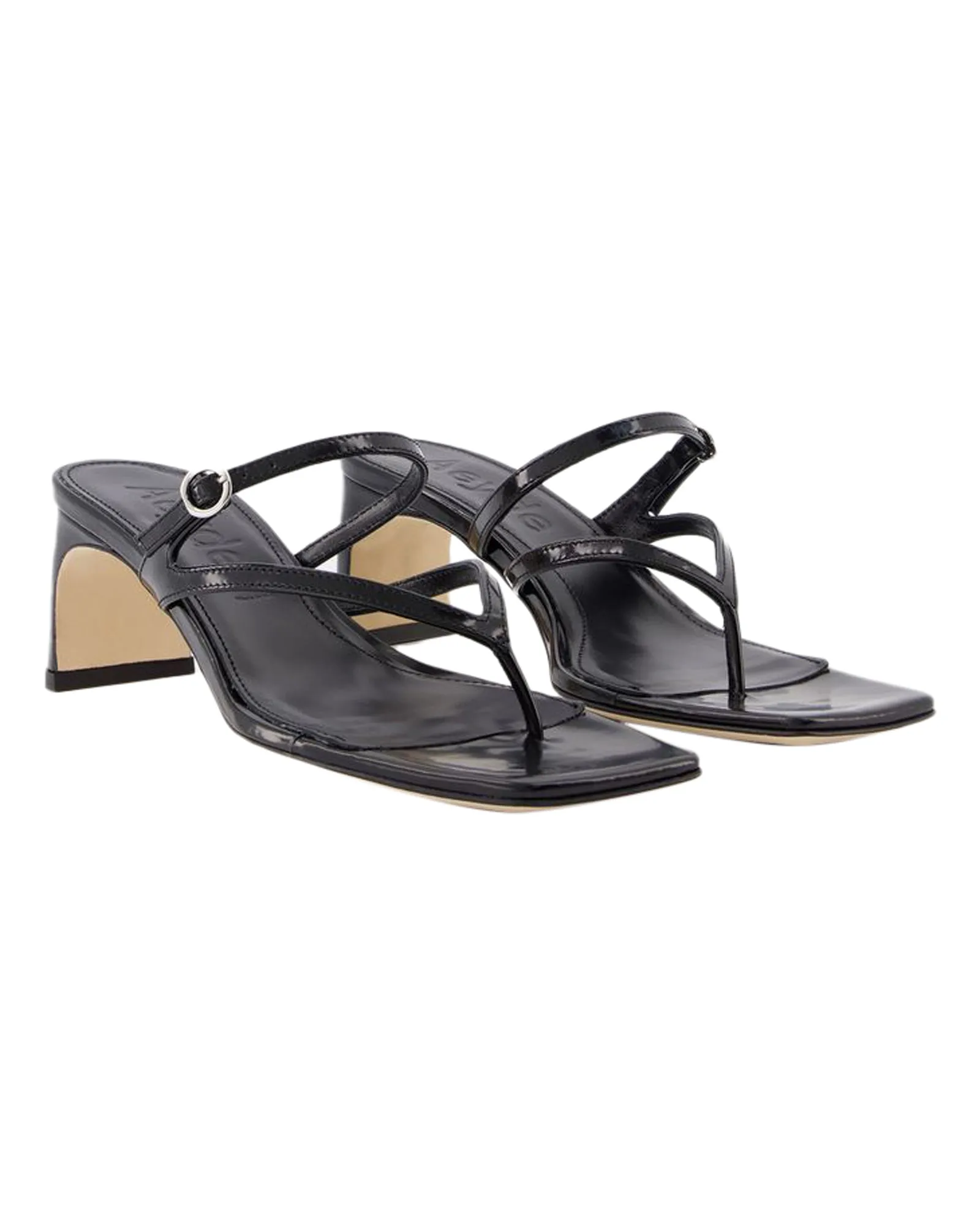 Giselle Sandals - Aeyde - Leather - Black
