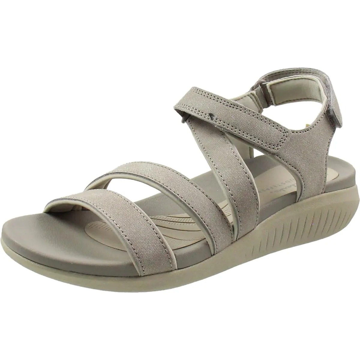 Glide Hi Ella Womens Comfort Insole Open Toed Strappy Sandals