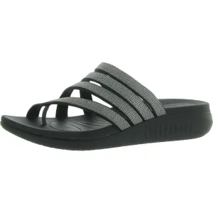 Glide Womens Metallic Slip on Flip-Flops