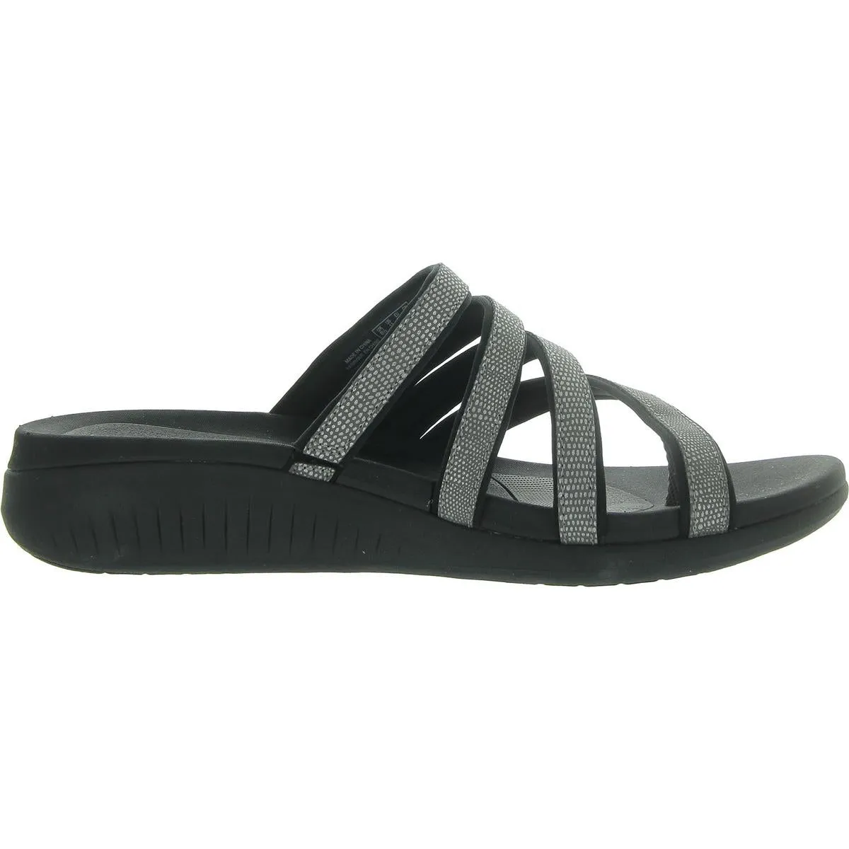 Glide Womens Metallic Slip on Flip-Flops