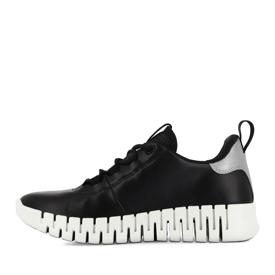 GRUUV W 218203 - BLACK LIGHT GREY LEATHER