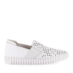 HAREL - WHITE LEATHER