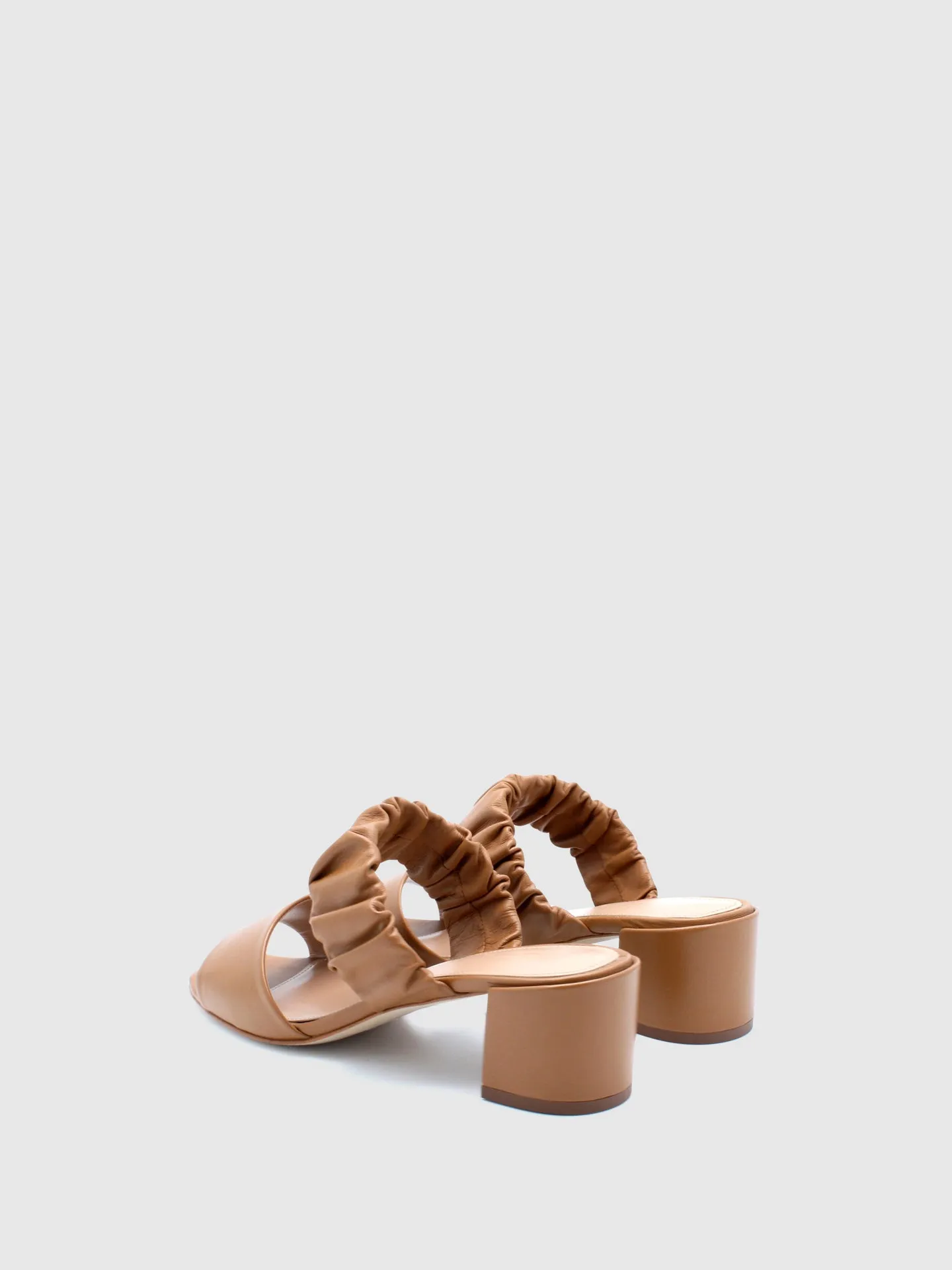 Heel Sandals E01L2 Camel