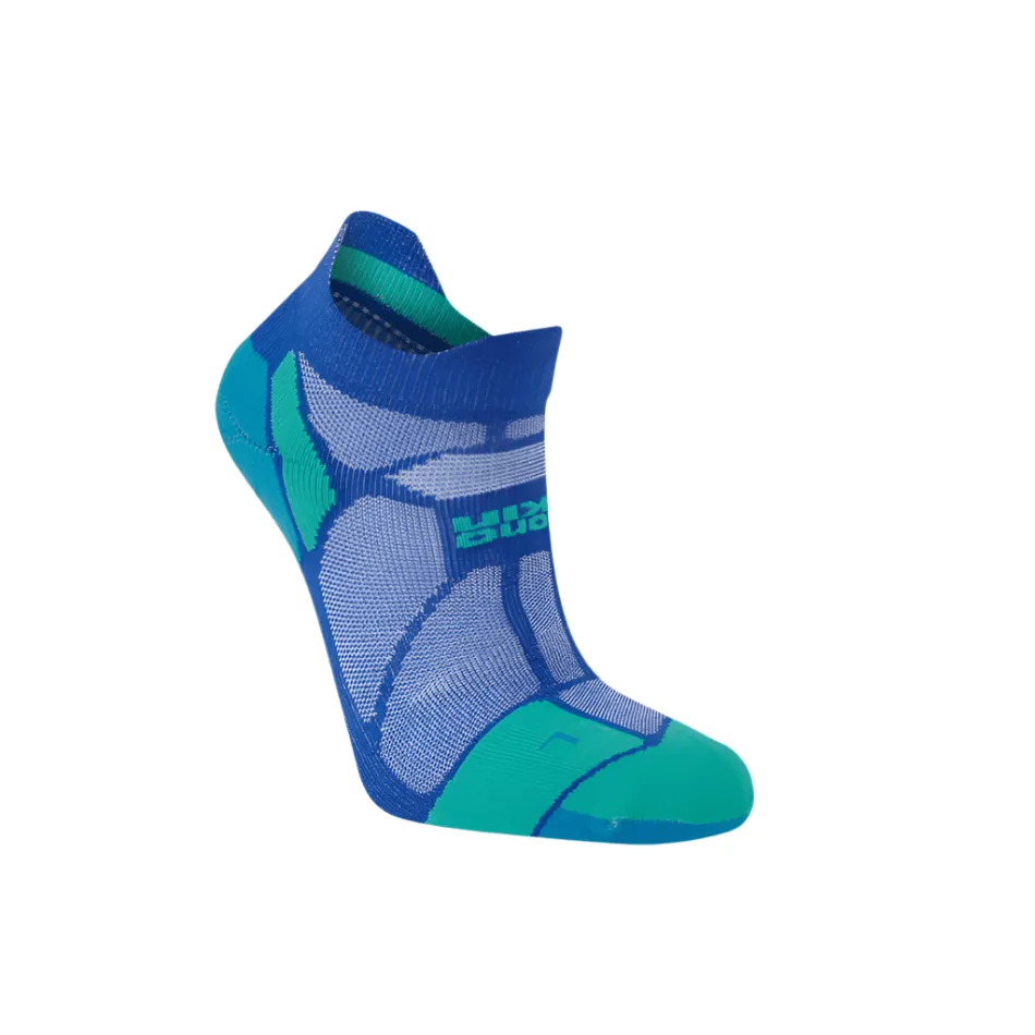 Hilly Marathon Fresh Socklet Min Running Socks in Sapphire/Teal  SS25