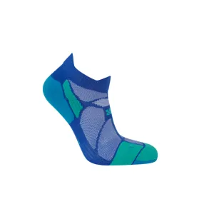 Hilly Marathon Fresh Socklet Min Running Socks in Sapphire/Teal  SS25