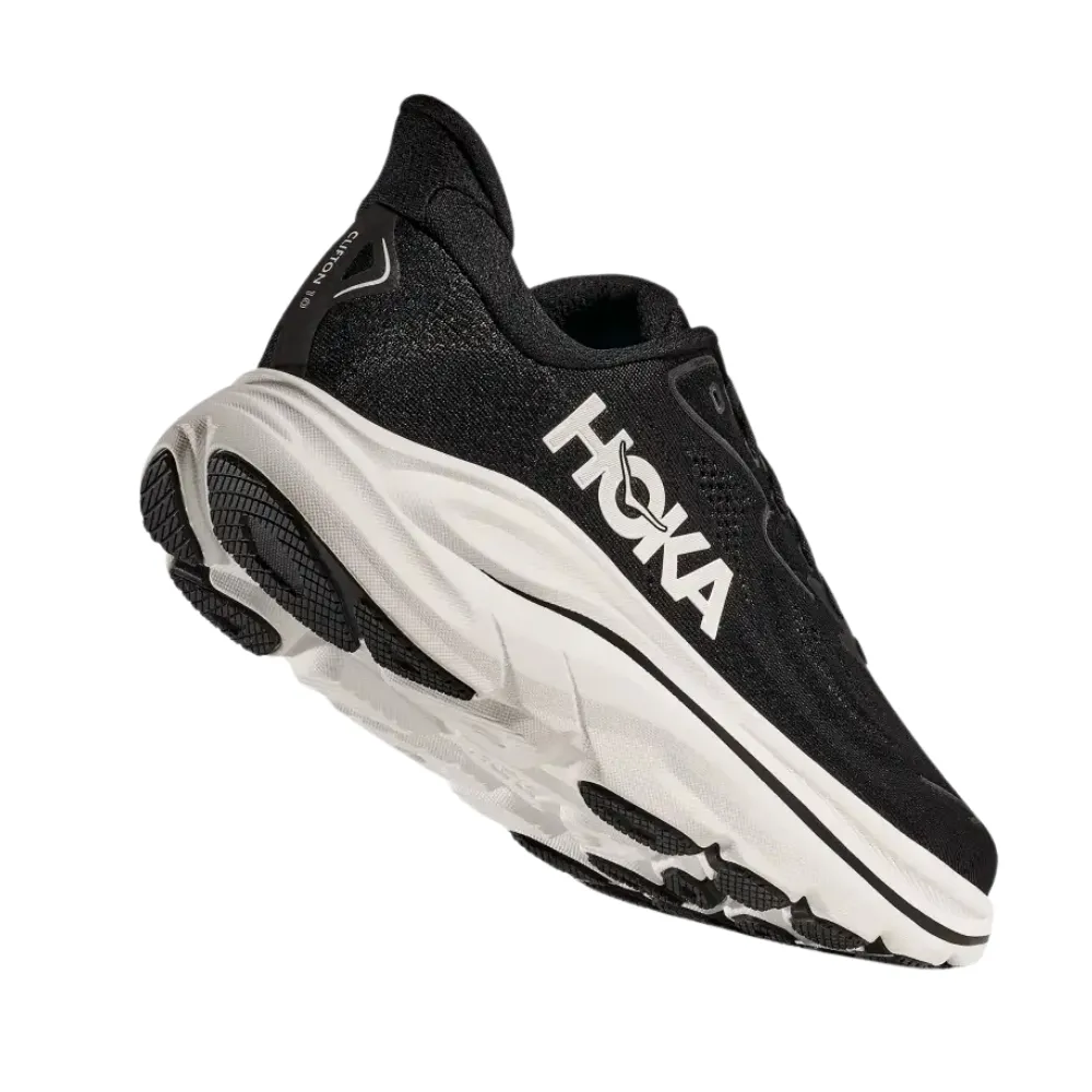 Hoka Clifton 10 Black/White Running Shoe (Women's)