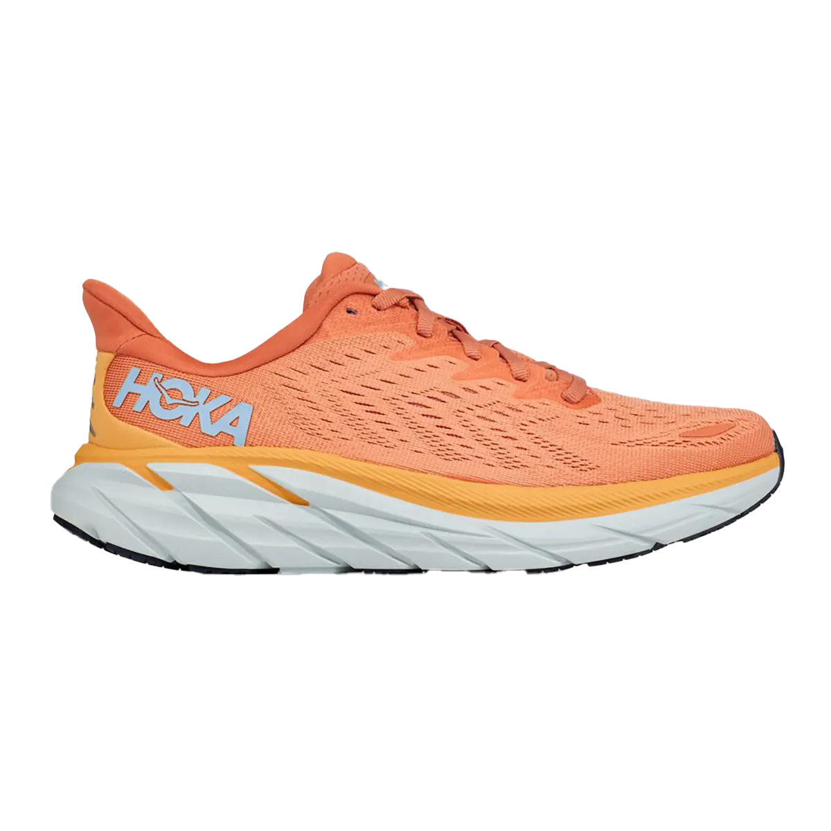 Hoka Clifton 8 - Sun Baked - Shell Coral