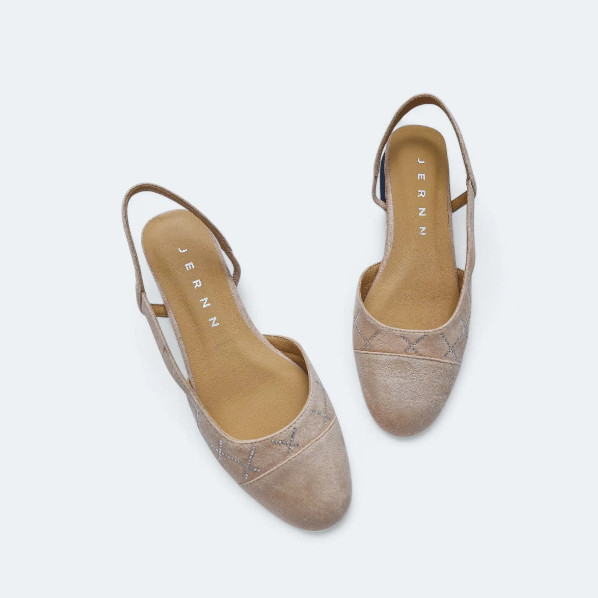 Hyacinth Premium Suede Leather Flats