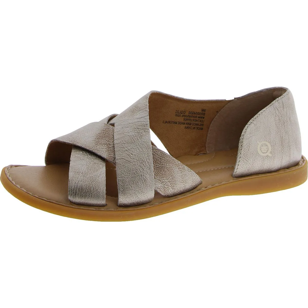 Ithica Womens Leather D'Orsay Strappy Sandals