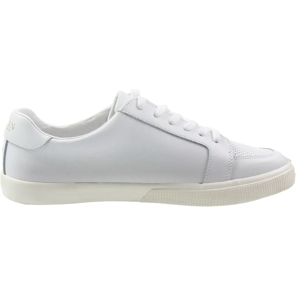 Jennefer Womens Perforated Leather Casual And Fashion Sneakers