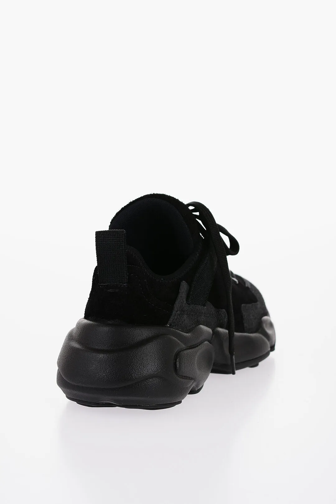 Jil Sander Suede Hairy Sneakers With Chunky Sole