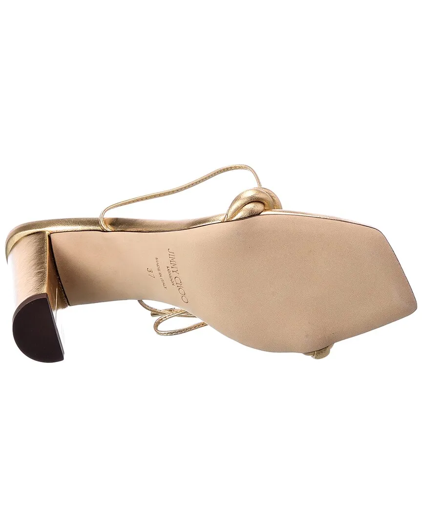 Jimmy Choo Diosa 85 Leather Sandal