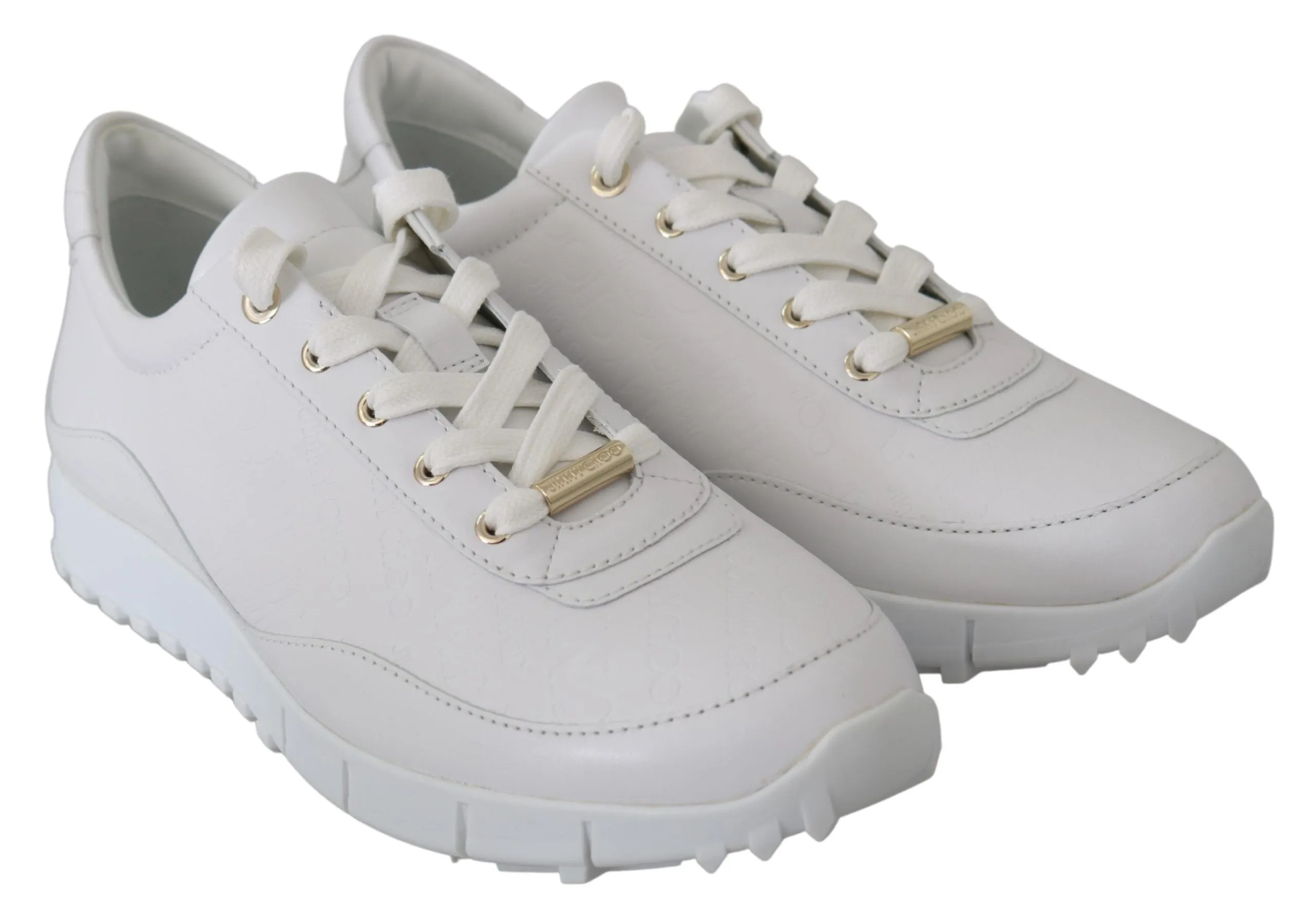 Jimmy Choo Elegant  Leather Women's Sneakers