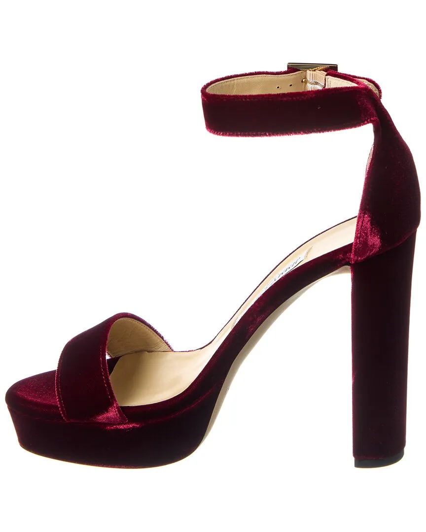 Jimmy Choo Holly 120 Velvet Sandal
