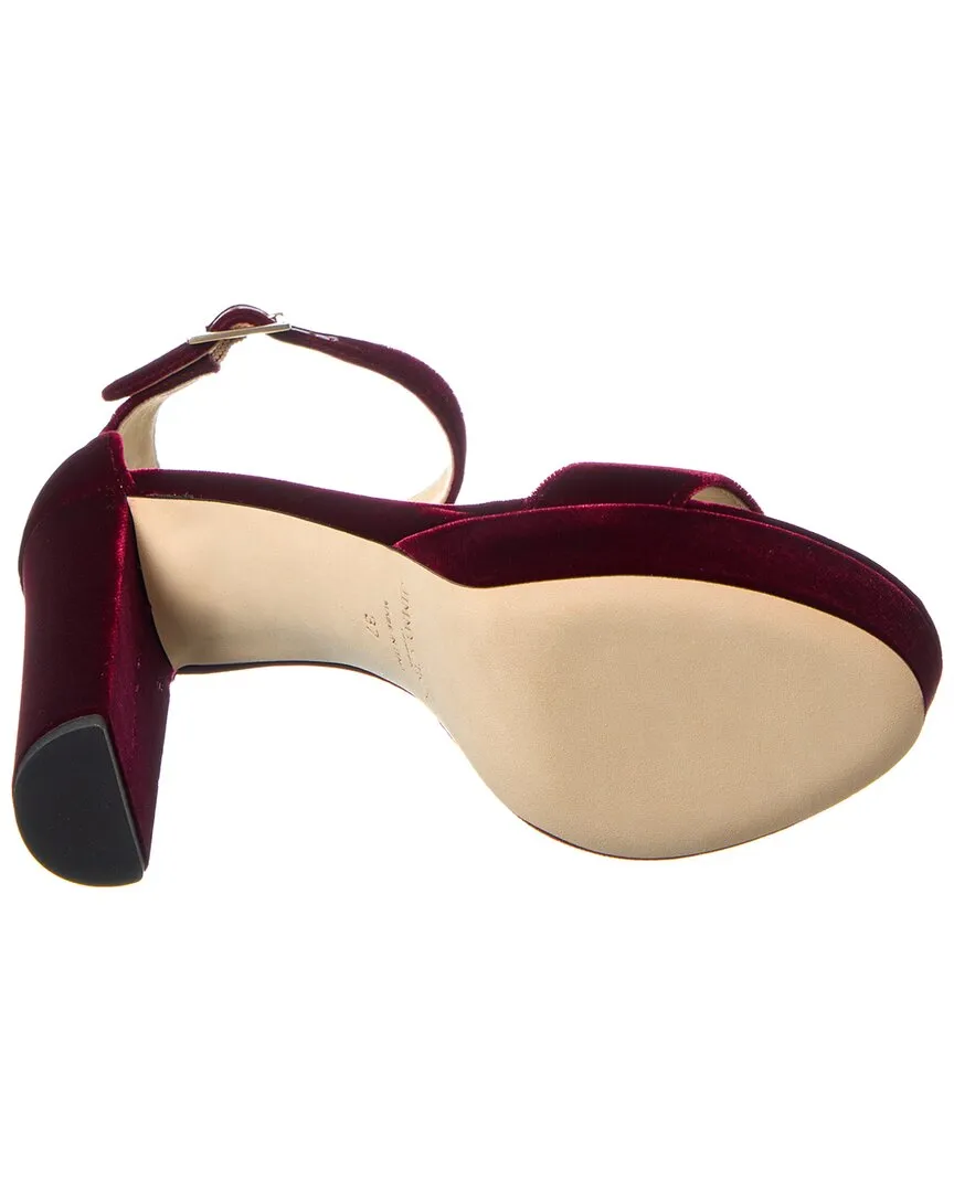 Jimmy Choo Holly 120 Velvet Sandal