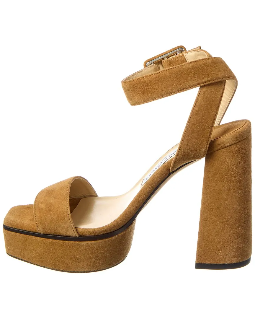 Jimmy Choo Jax/PF 115 Suede Sandal