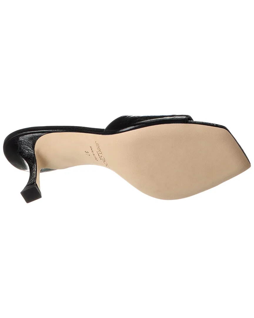 Jimmy Choo Skye 70 Leather Sandal