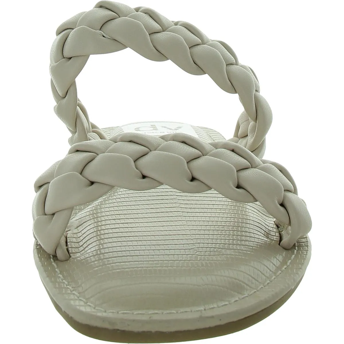 JOCEE Womens Strappy Braided Slide Sandals