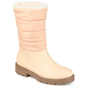 Journee Collection Womens Nadine Tru Comfort Foam Block Heel Winter Boots