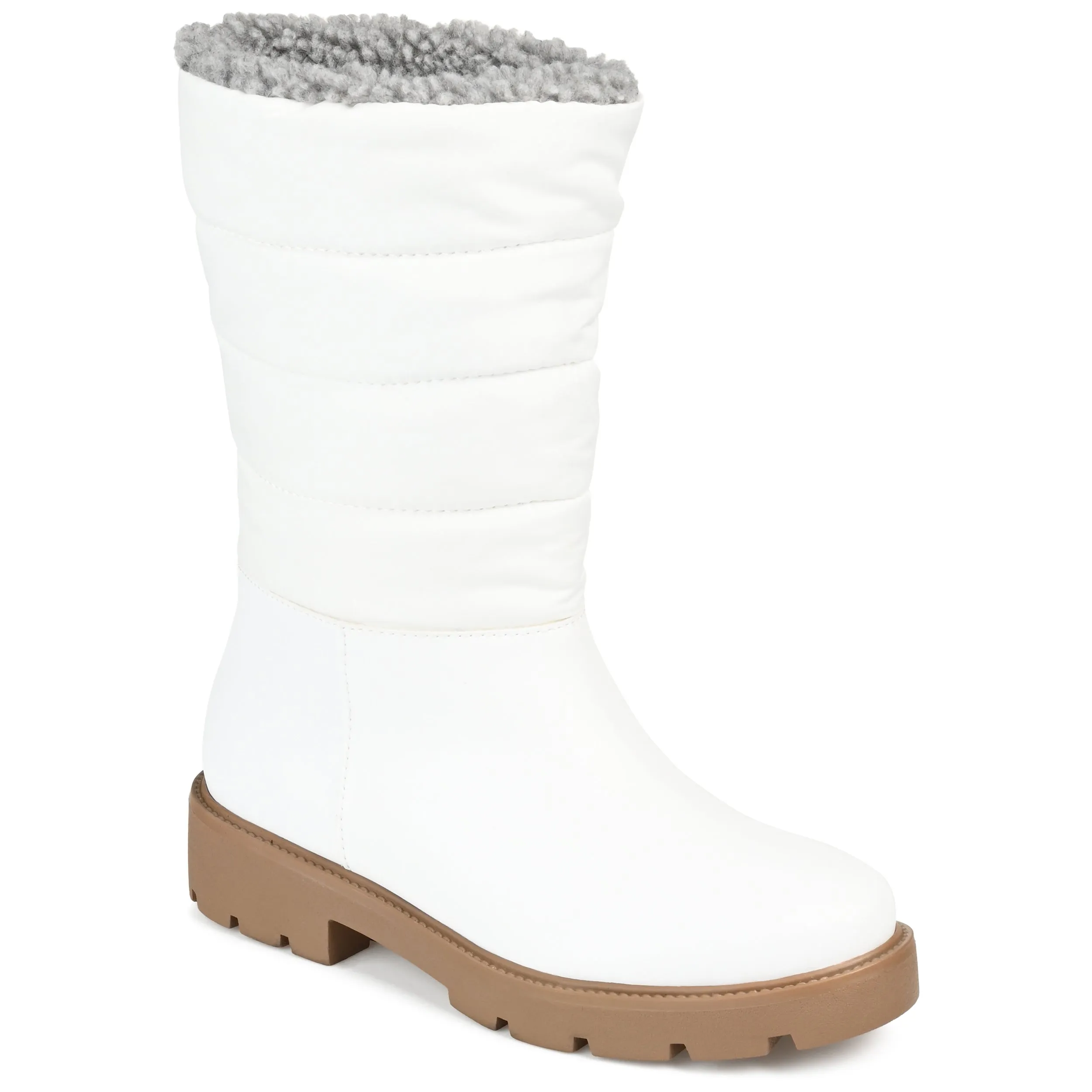 Journee Collection Womens Nadine Tru Comfort Foam Block Heel Winter Boots