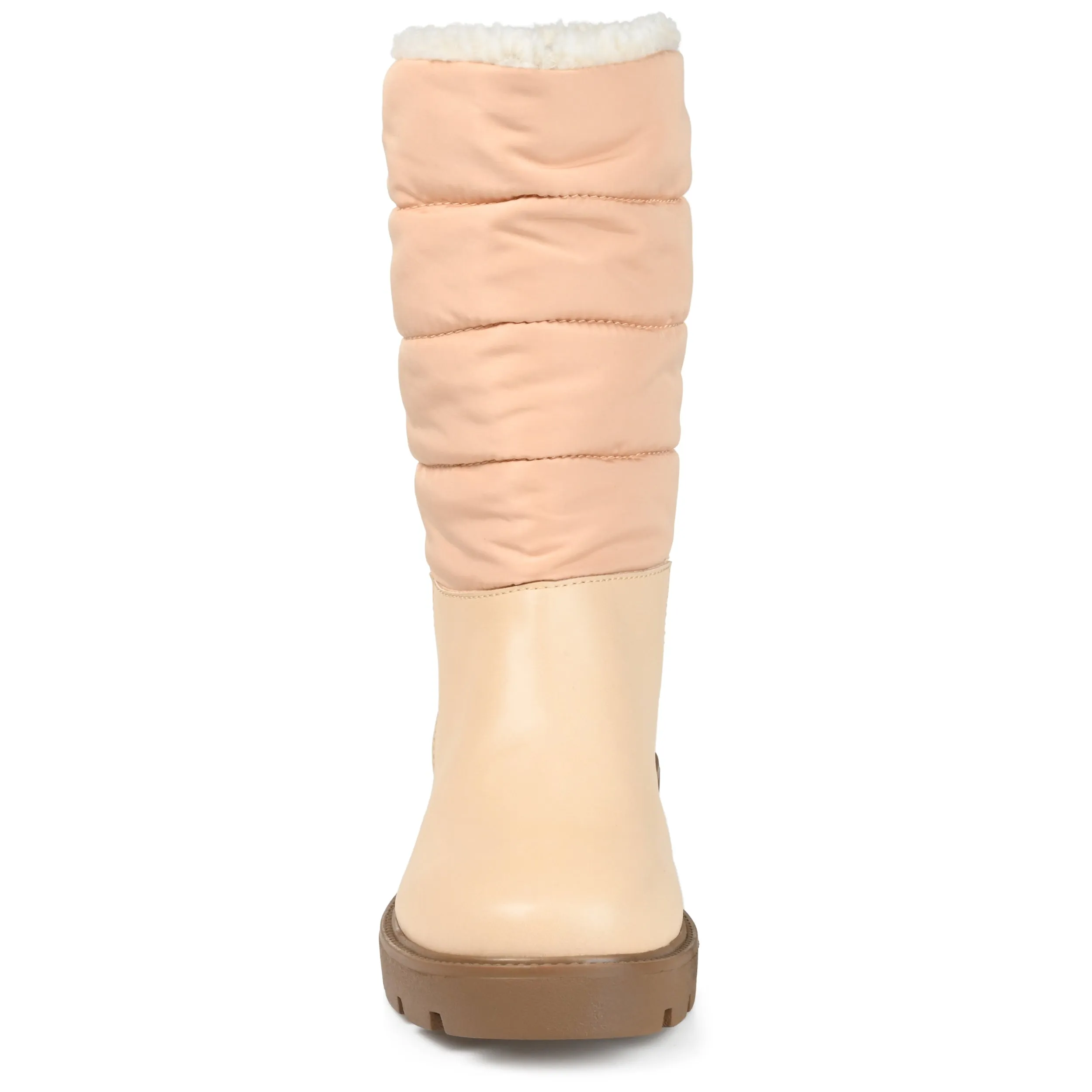 Journee Collection Womens Nadine Tru Comfort Foam Block Heel Winter Boots