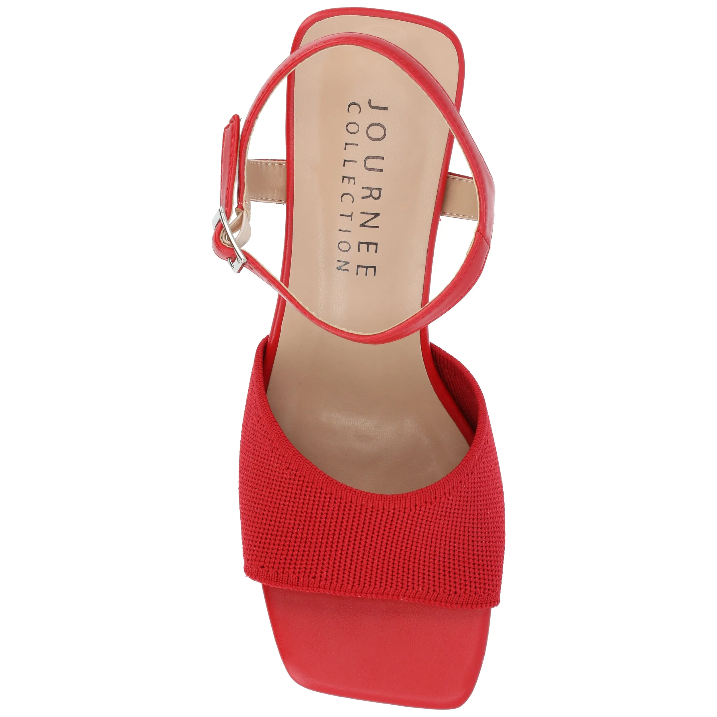 Journee Women's Medium and Wide Width Evylinn Dress Sandals