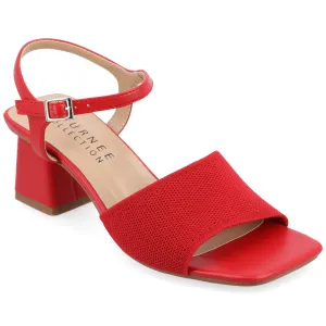 Journee Women's Medium and Wide Width Evylinn Dress Sandals