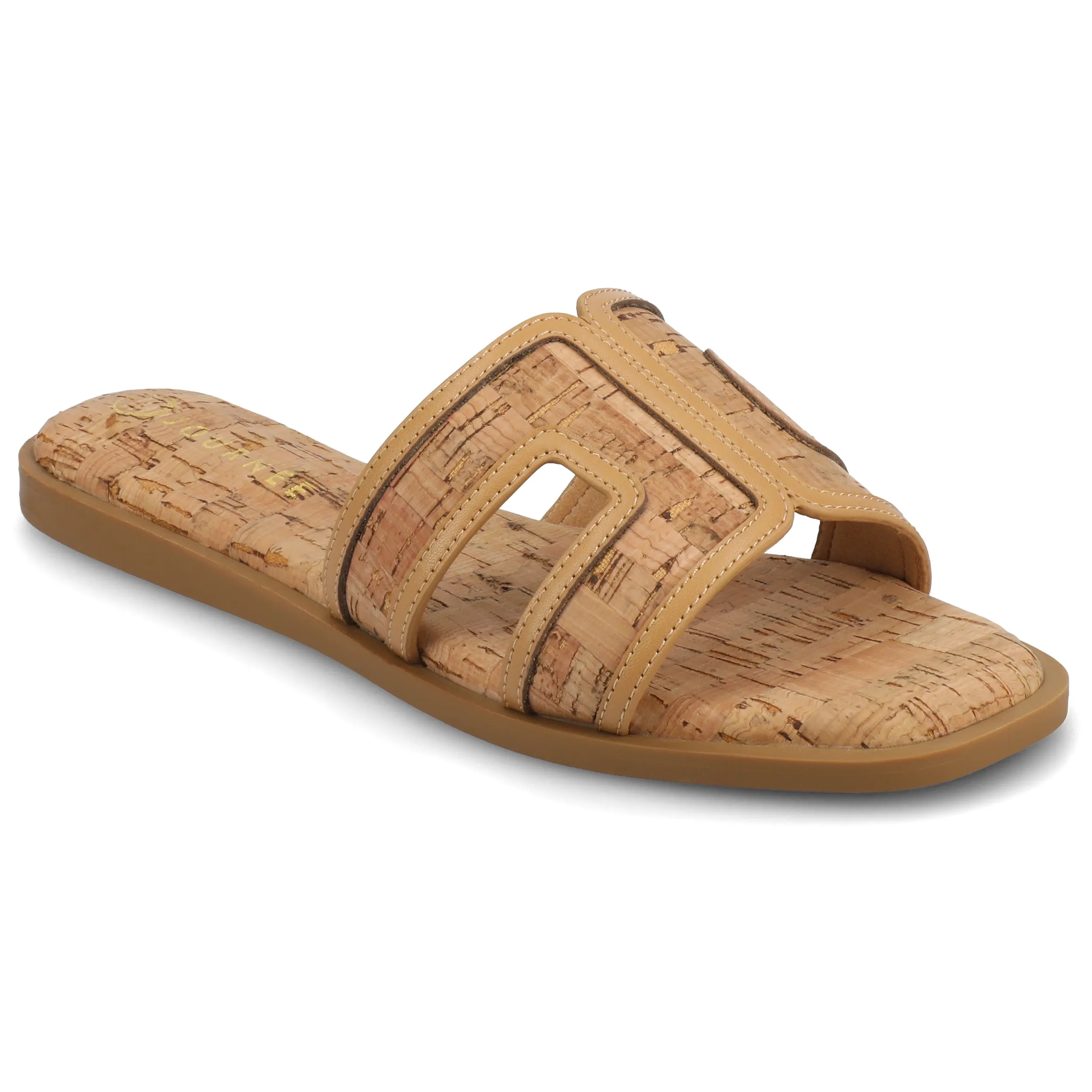 Journee Women's Primah Flat Sandals