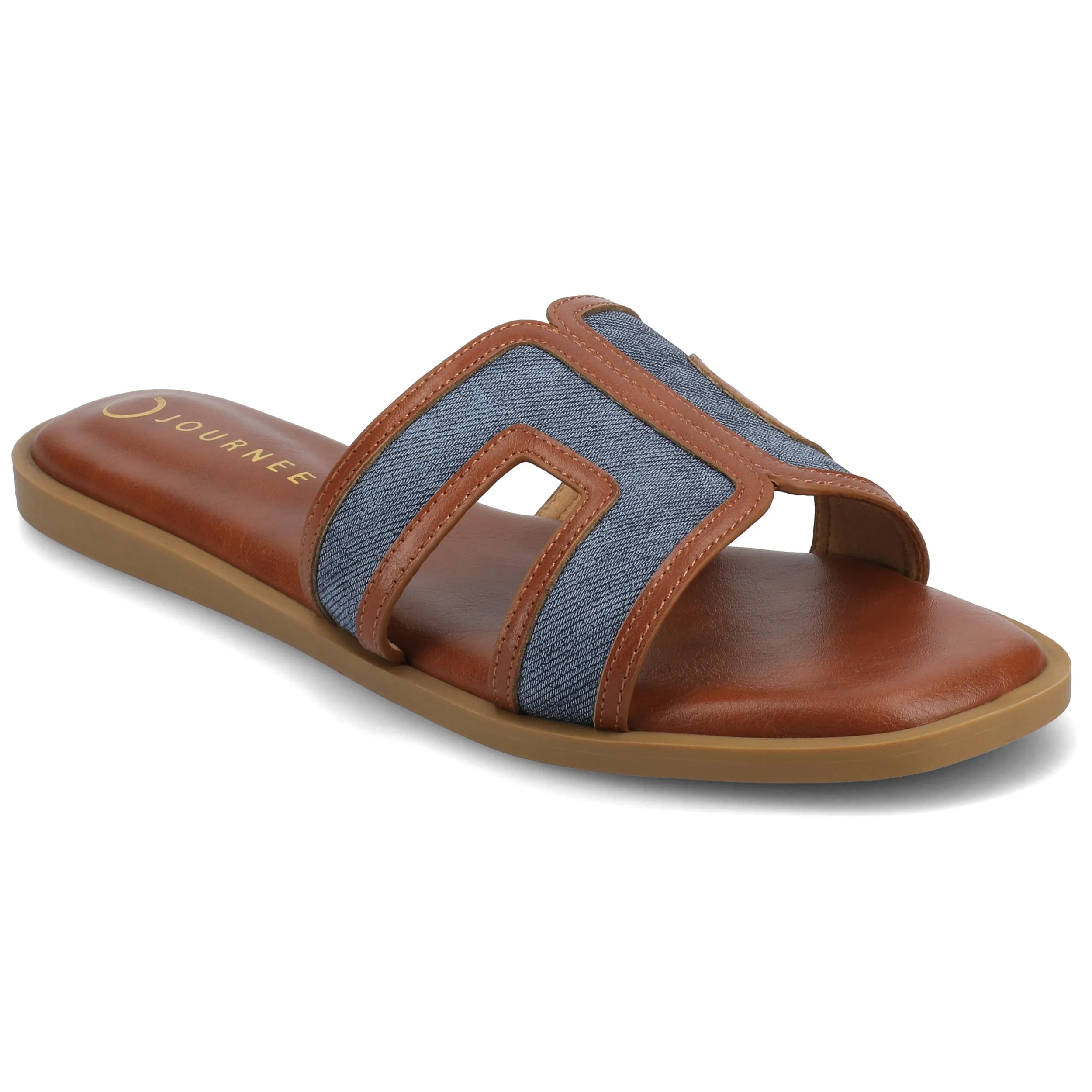 Journee Women's Primah Flat Sandals