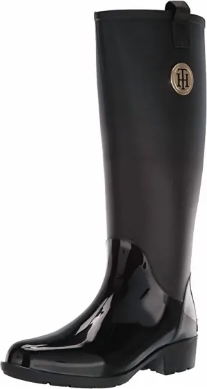 Karissa Rain Boot In Black