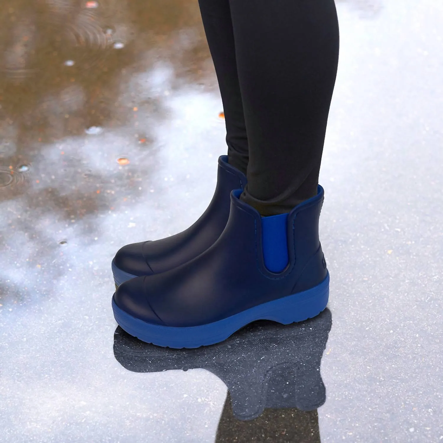 Karmel Rain Boot In Blue