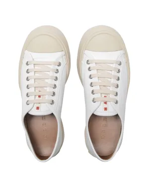 Laced Up Pablo Sneakers - Marni - Lily White - Leather