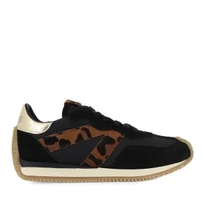 LANA - BLACK/LEOPARD MULTI