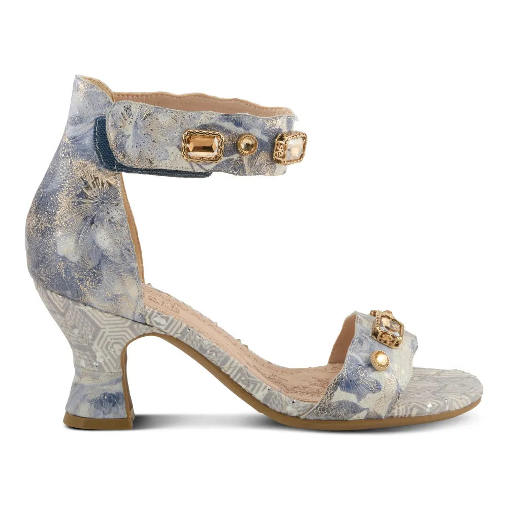 L'Artiste by Spring Step Aquavelva Slate Multi Leather Pump (Women's)