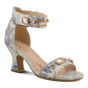 L'Artiste by Spring Step Aquavelva Slate Multi Leather Pump (Women's)