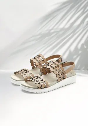 LASCANA Women's Hole Detail Sandals