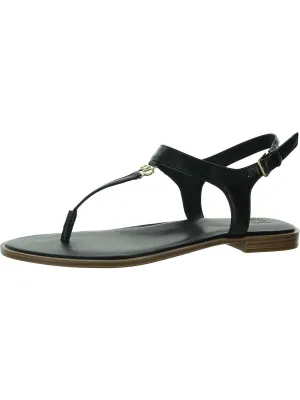 Lizzi Womens Thong Flat Slingback Sandals