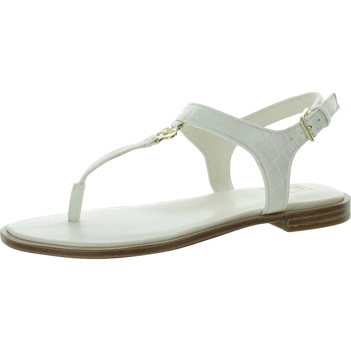 Lizzi Womens Thong Flat Slingback Sandals
