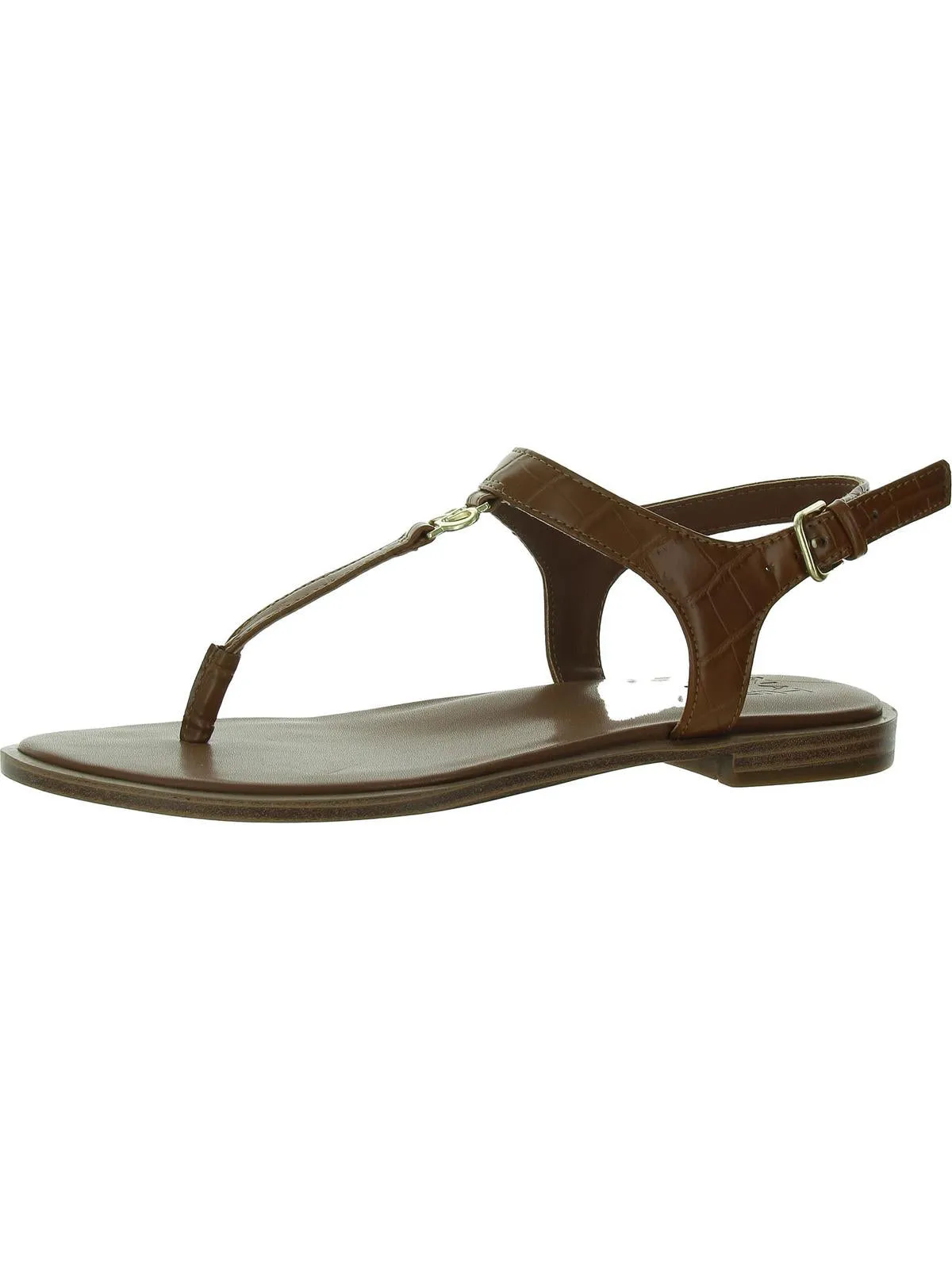 Lizzi Womens Thong Flat Slingback Sandals