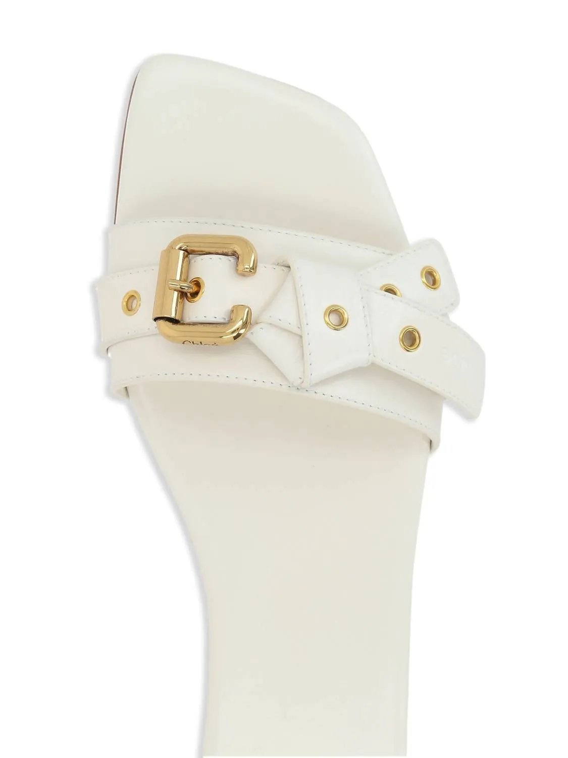 Mae Slide Sanda In Eggshell