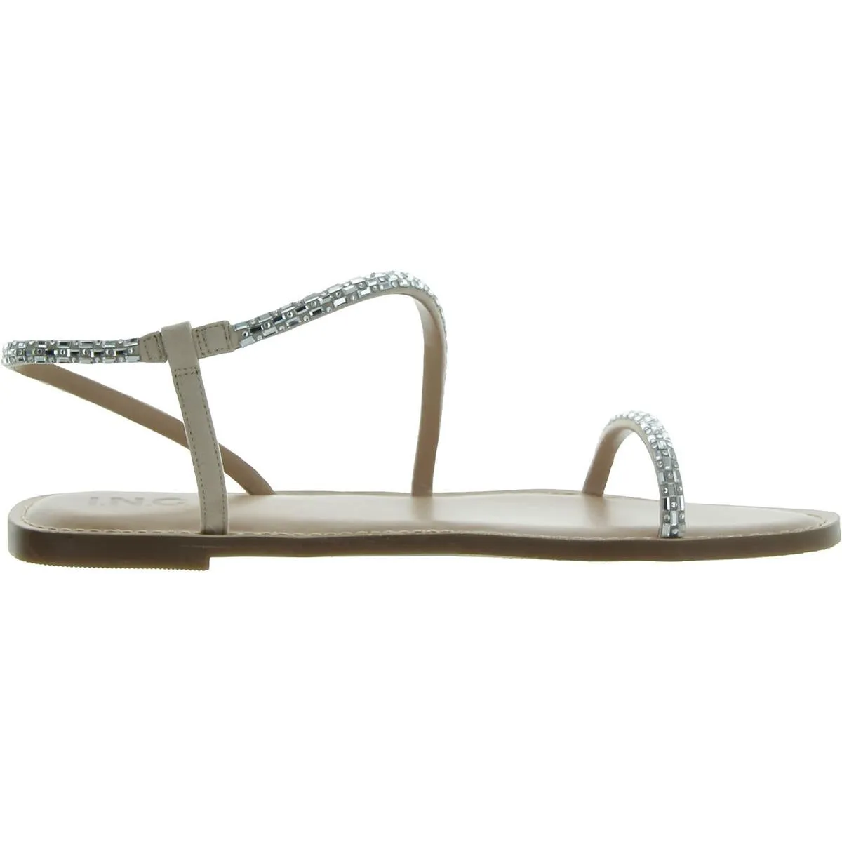 Mahlah  Womens Embellished Rhinestones Gladiator Sandals