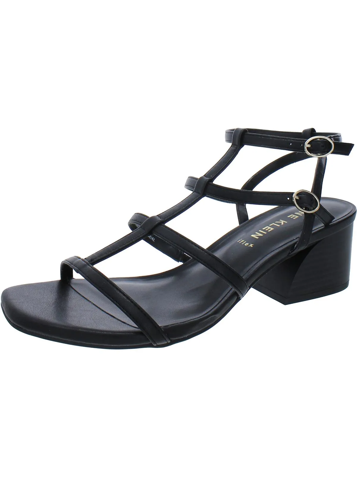 Matilda Womens Strappy Ankle Strap Heels