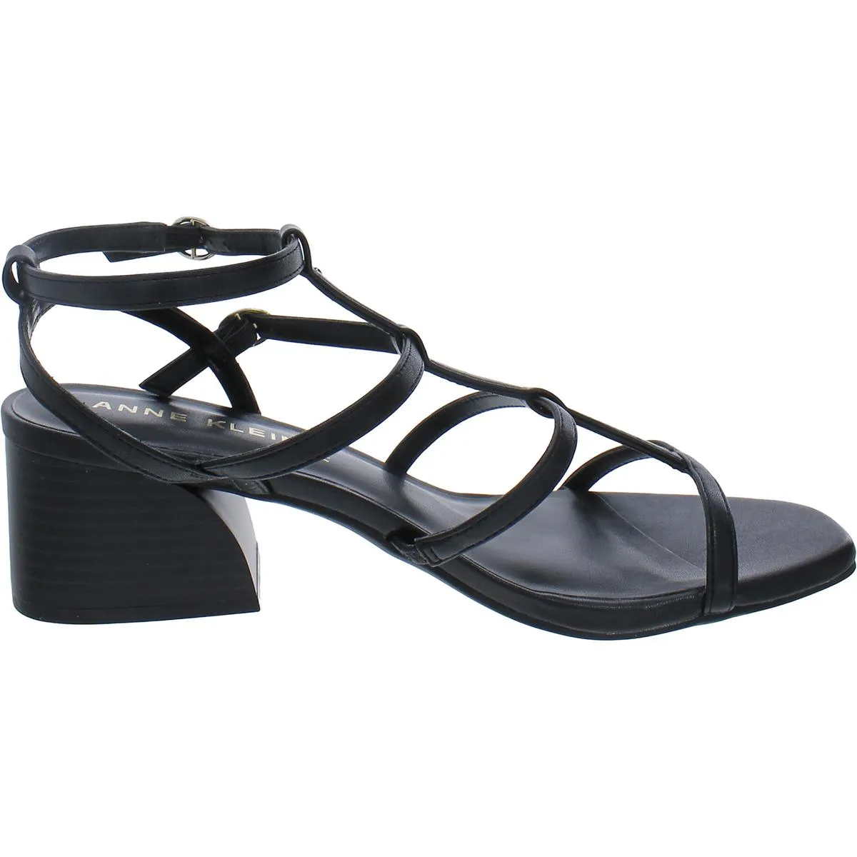 Matilda Womens Strappy Ankle Strap Heels