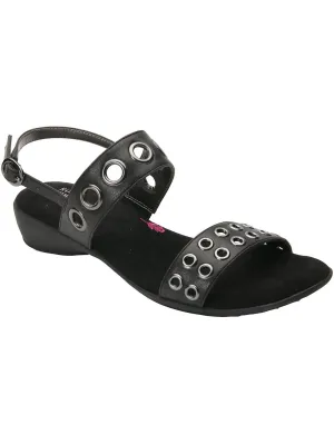 Meredith Womens Heeled Buckle Strappy Sandals