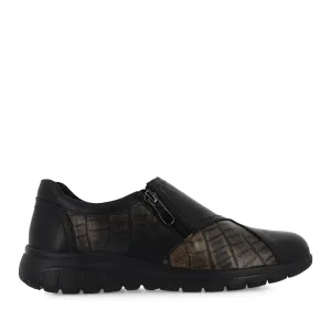 MERGER - BLACK/BRONZE LEATHER