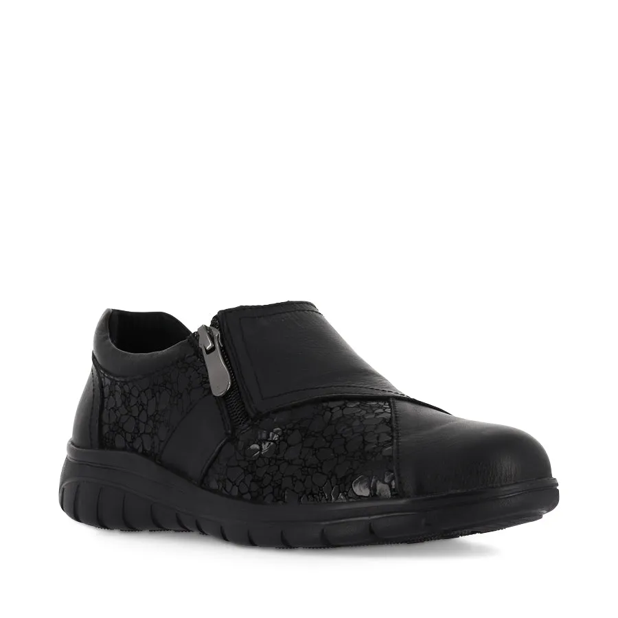 MERGER - BLACK/IVY LEATHER