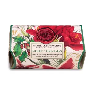 Merry Christmas - Large Shea Butter Soap