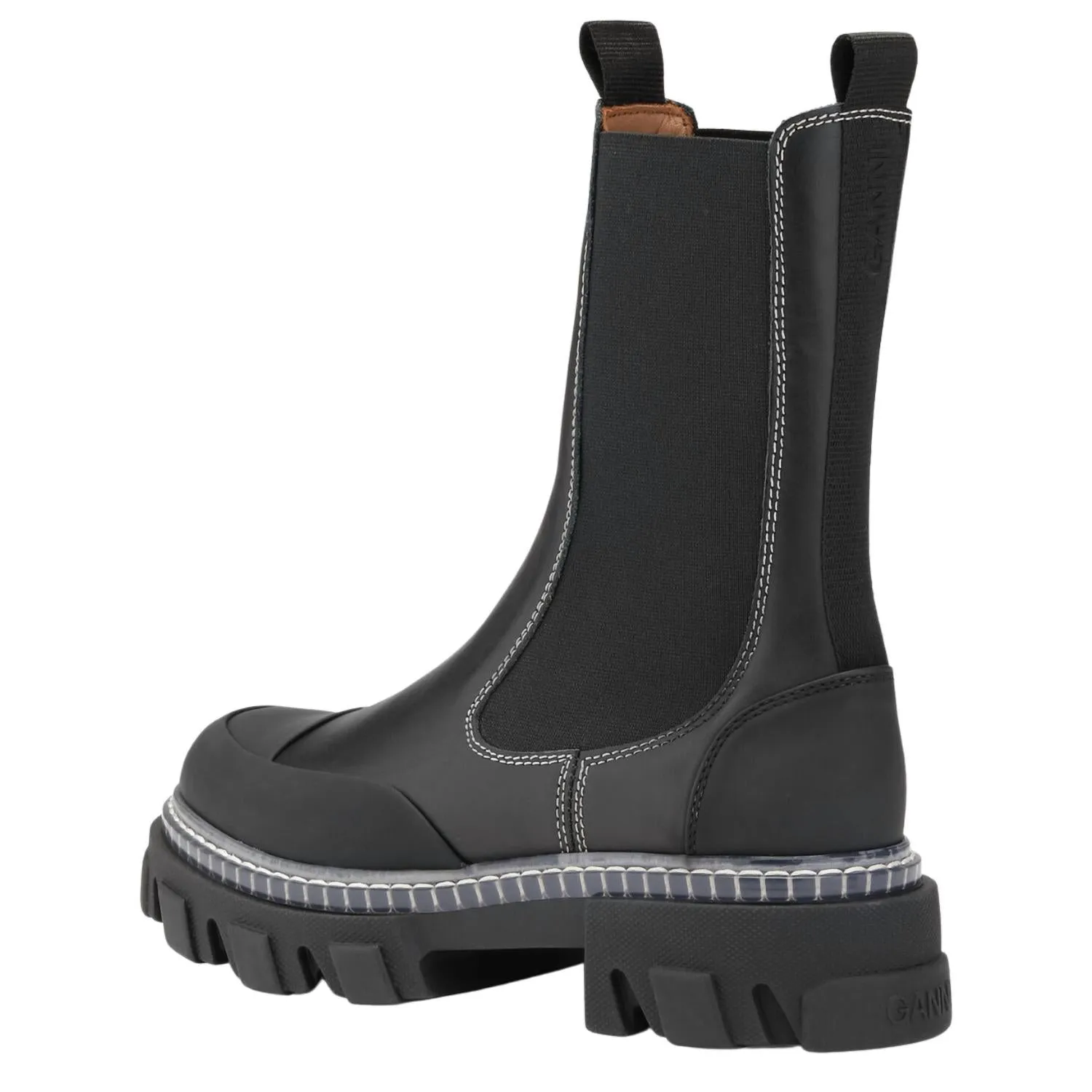 Mid Chelsea Boot In Black